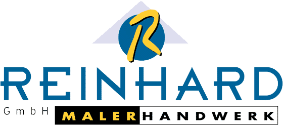 Logo mit großem Text "Malerhandwerk Reinhard"